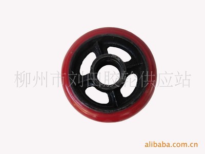 【專業(yè)銷售 6寸聚氨酯壓力萬向輪 結(jié)實耐用 大量批發(fā) 量大更優(yōu)】價格,廠家,圖片,腳輪、萬向輪,柳州市劉田膠輪供應站-